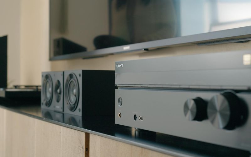 Sony home entertainment system integrated with a smart home setup